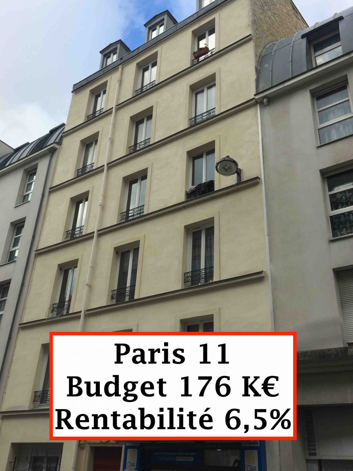 Opportunité Paris 11